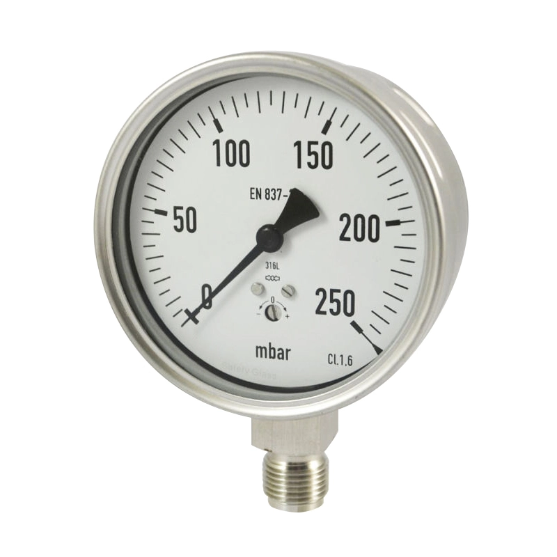 Stainless Steel Capsule များအားလုံးသည် Low Pressure Gauge ဖြစ်သည်။